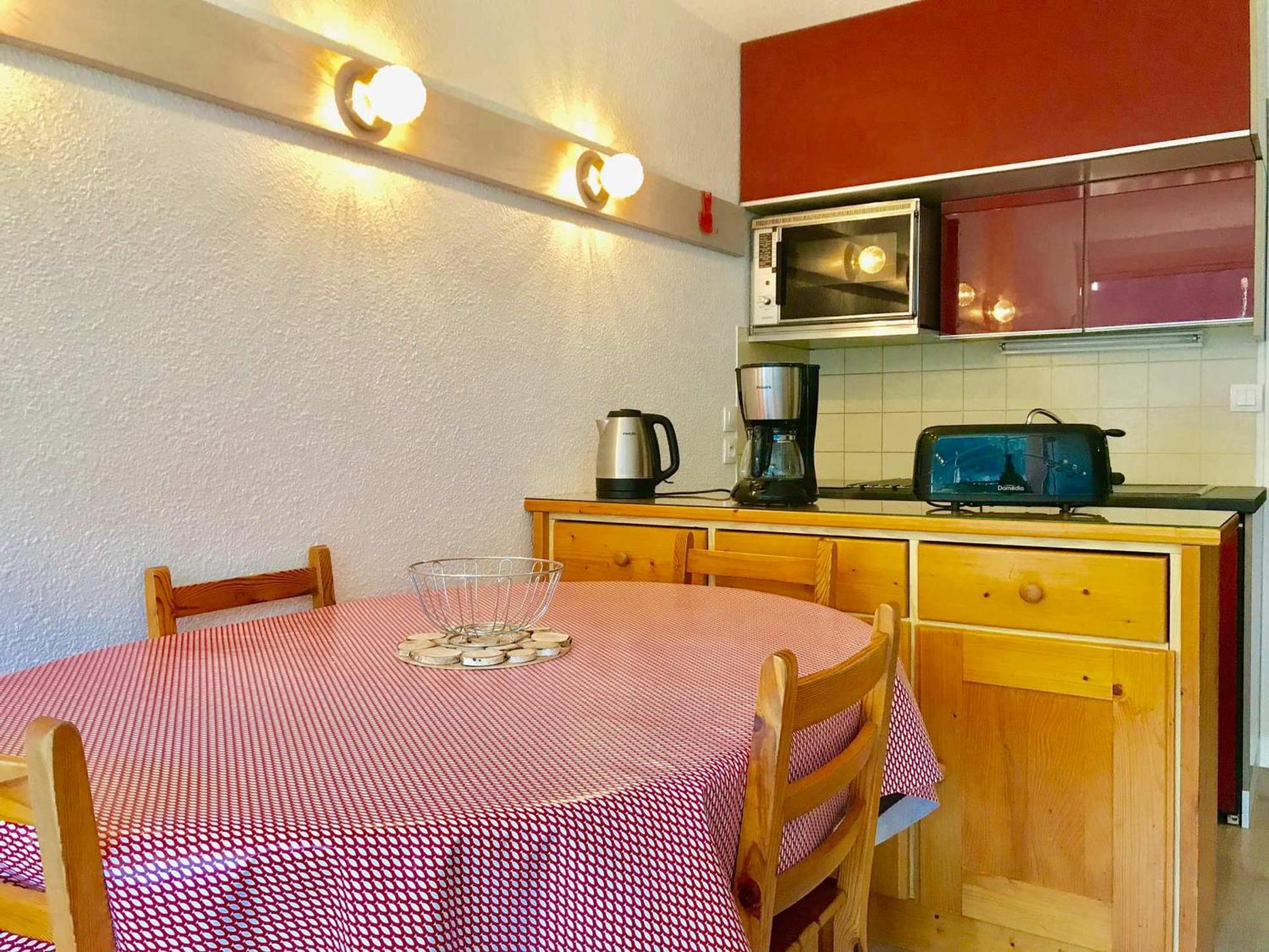 Studio Cabine Avec Balcon Proche Centre Et Pistes, Parking Et Navette Gratuite - Fr-1-515-98 维拉尔-德朗 外观 照片