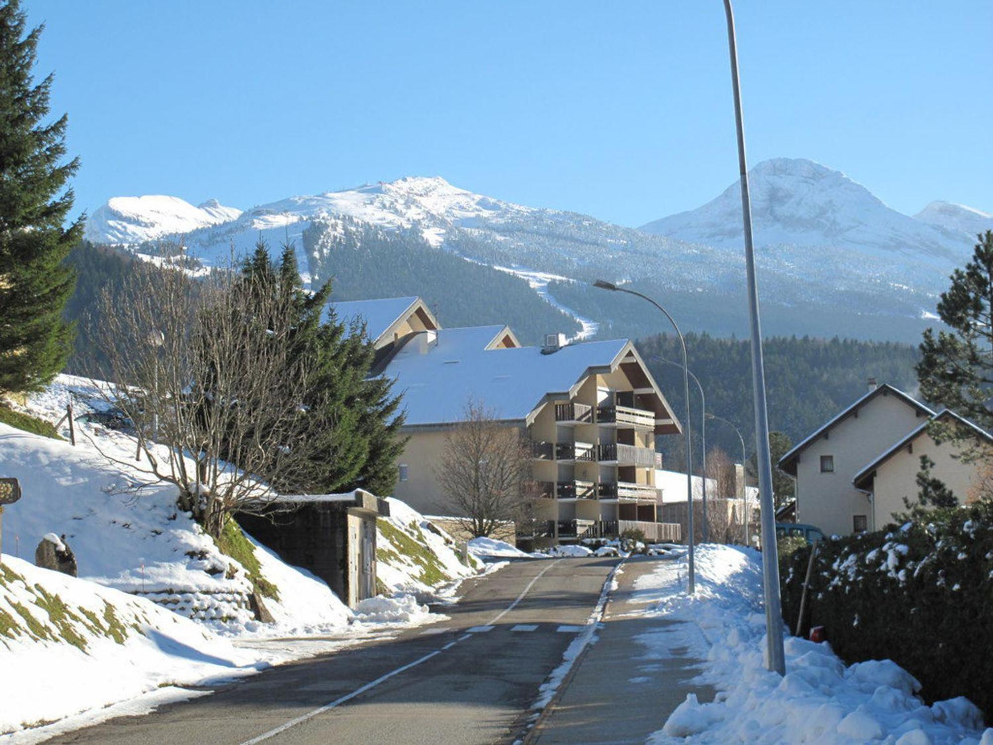 Studio Cabine Avec Balcon Proche Centre Et Pistes, Parking Et Navette Gratuite - Fr-1-515-98 维拉尔-德朗 外观 照片